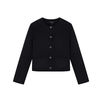 THEORY Cashmere Sweater Women's Dark Blue