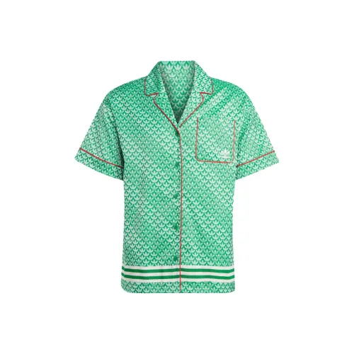 adidas originals Adicolor 70s Satin Shirt Green