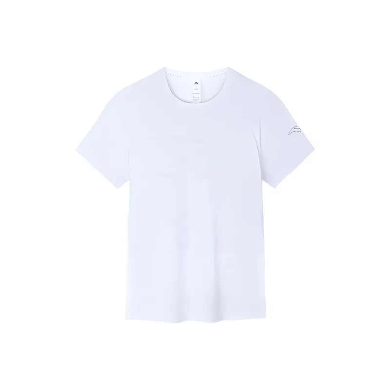 Anta Running Collection Raglan Sleeve T Shirt Women's Pure White-0