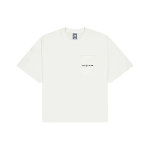 New Balance Drop Shoulder Sleeve T Shirt Women's White