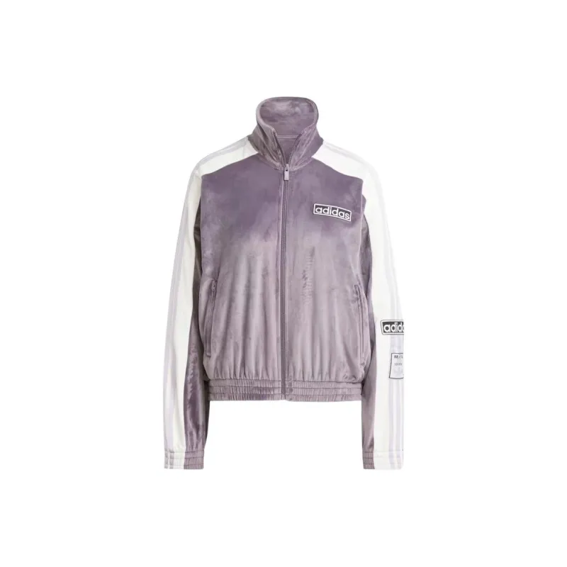 Adidas Originals Adibreak Velour Track Top-0