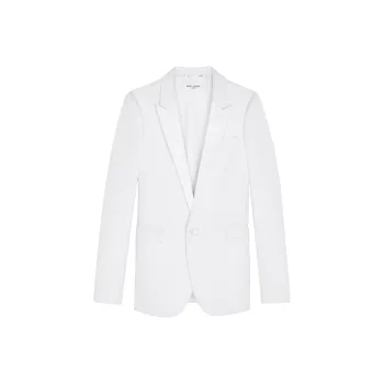 SAINT LAURENT Notched Collar Tuxedo Jacket