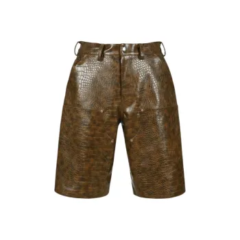 ANDERSSON BELL Casual Shorts Unisex Brown