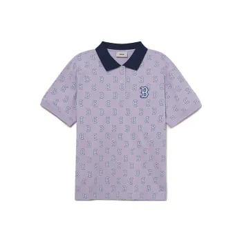 MLB Polo Shirts Women's Light Lavender Color