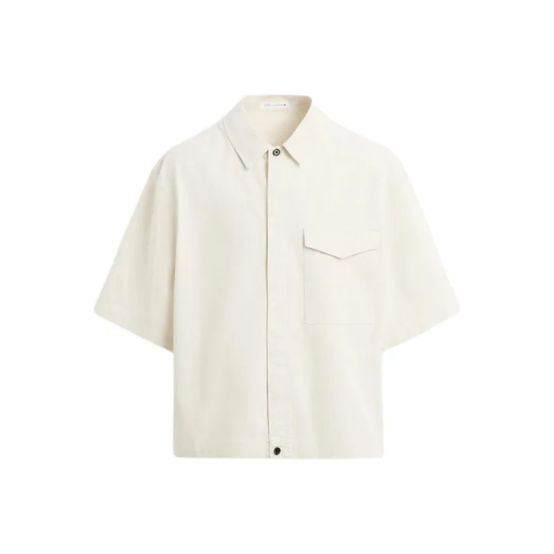 ZARA Jackets & Coats Men's Frosted White-0