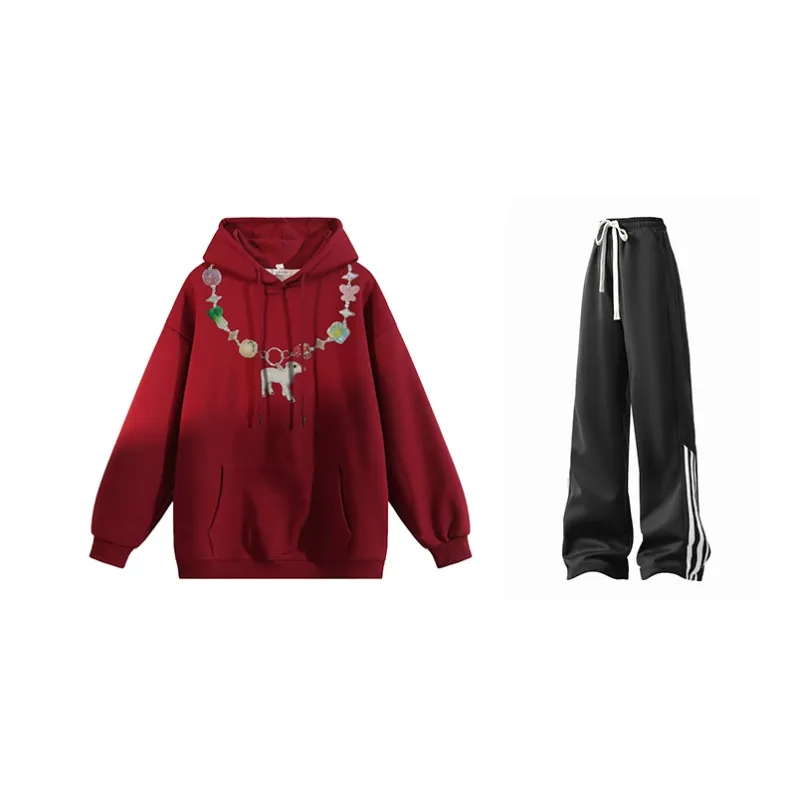 YOSICIL Sweatshirt Sets Unisex-6