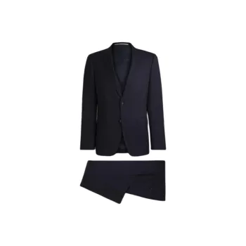 HUGO BOSS Business Suit Men's Dark Blue