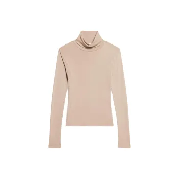 Helmut Lang Turtleneck Knitted Top