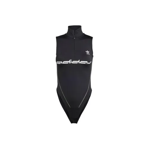 Adidas Originals Sleeveless Bodysuit Bodysuits Women's Black