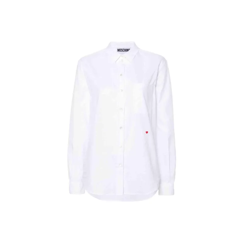 MOSCHINO Heart embroidered Shirt-0