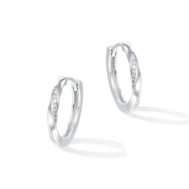 ETAHLOVE S925 Silver Earrings Unisex-0