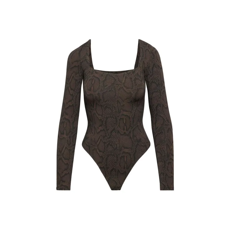 ARITZIA Bodysuits Women's Coffee Bean/Black/Coffee Bean/Black-0