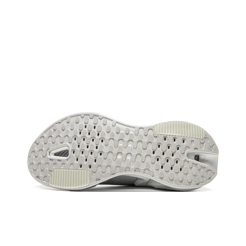 LiNing Shadow 3.0 Cushioning Abrasion Resistant Breathable Rebound Mid Top Running Shoes Unisex Silver-6