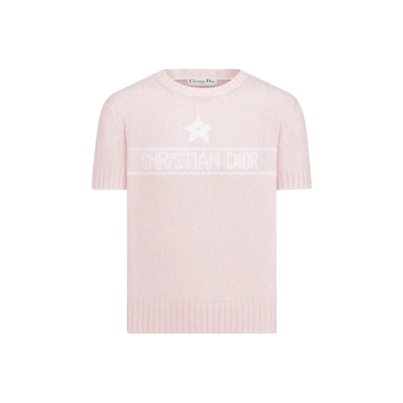 DIOR SS25 Cashmere Sweater Women's Pink-0
