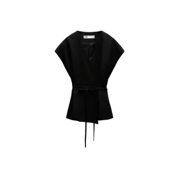 ZARA ZW Series Shirt Women's Black