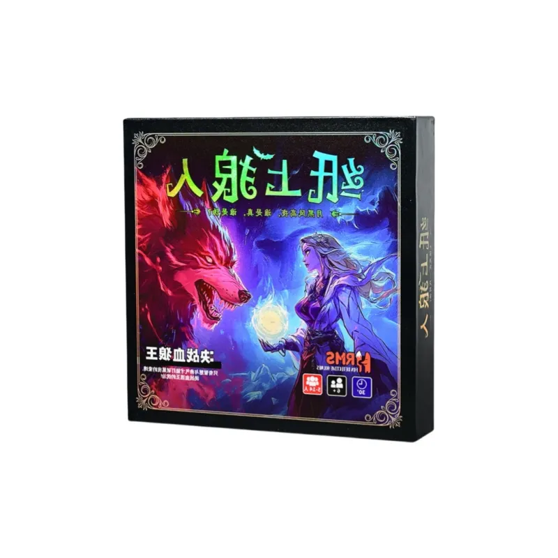 LEHUI TOYS Werewolf Card Game Script 'The Wolf Among Us' 'Please Close Your Eyes When It Gets Dark' Board Games-2