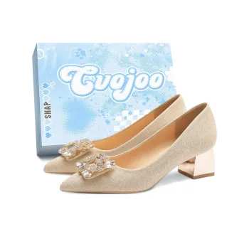 CVOJOO Block Heel High Heels Women's