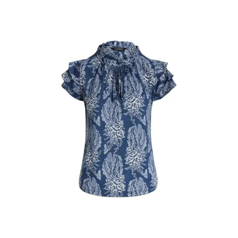 Polo Ralph Lauren SS24 T Shirt Women's Blue-0