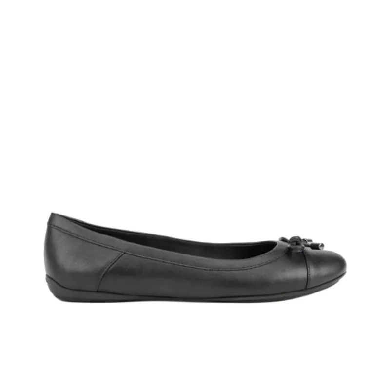 GEOX Charlene Casual Single Shoes Women's Black-1