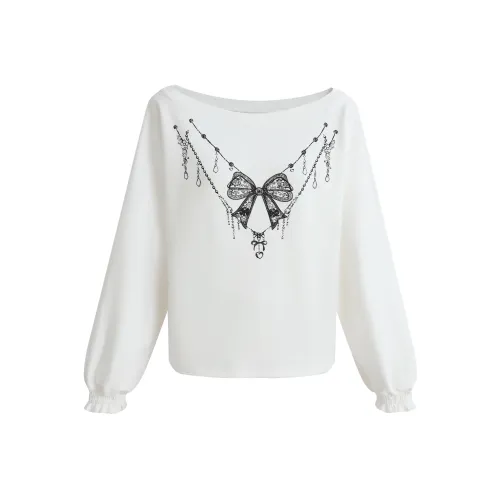 ELEVEN SLEEP Sweatshirt Women's White
