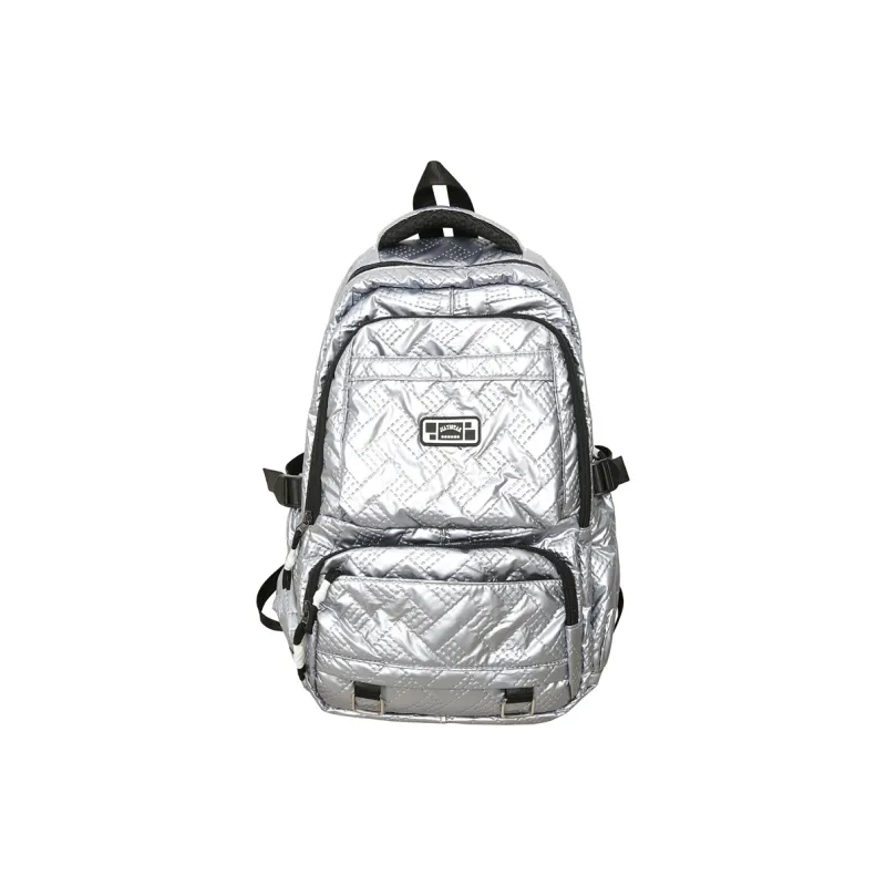 H YXIANG Pearlescent Release Film Embossed Backpack Regular Unisex Multicolor-2
