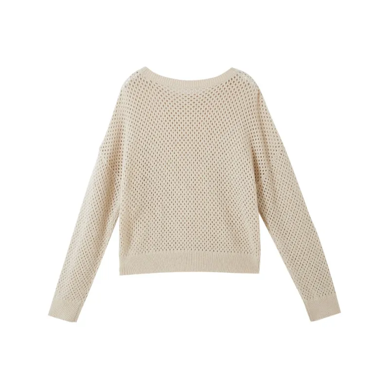 XIANGYING Knitwear Women's Khaki-0