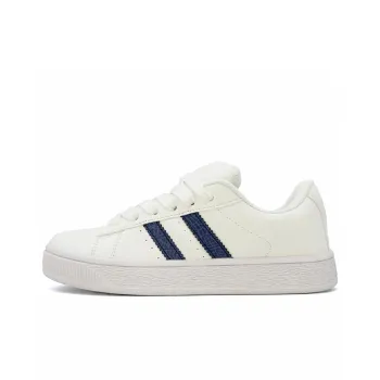 Deesha Coverage Cushioning Abrasion Resistant Low Top Skateboard Shoes Women's White