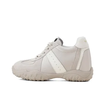 GOLDLION Cushioning, Abrasion Resistant, Breathable, Height Increasing Low Top Casual Shoes Women's