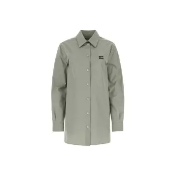 MIU MIU Shirts Women's Silver