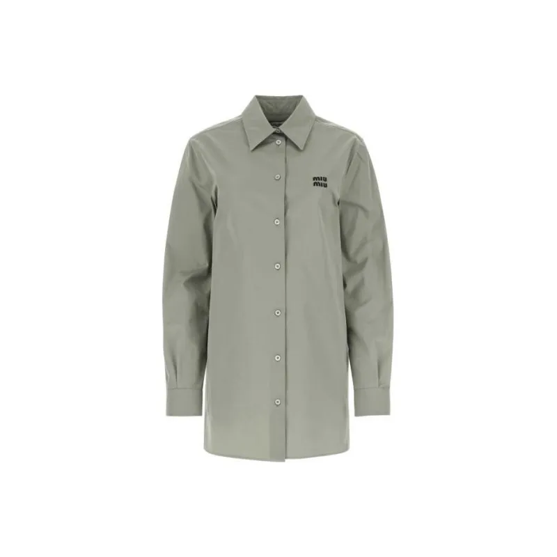MIU MIU Shirts Women's Silver-0