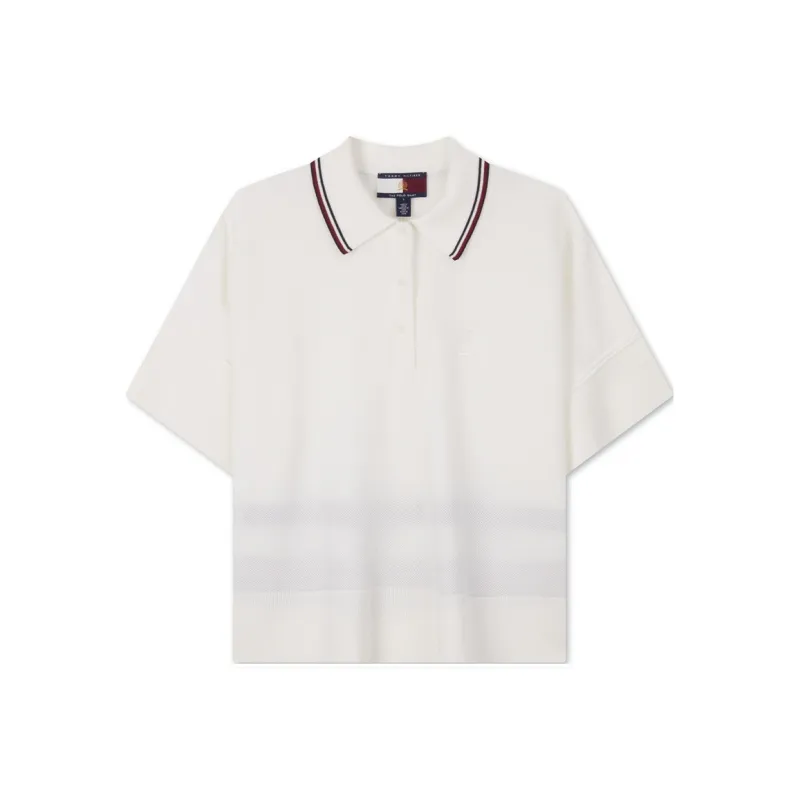 Tommy Hilfiger Polo Shirt Women's White-0