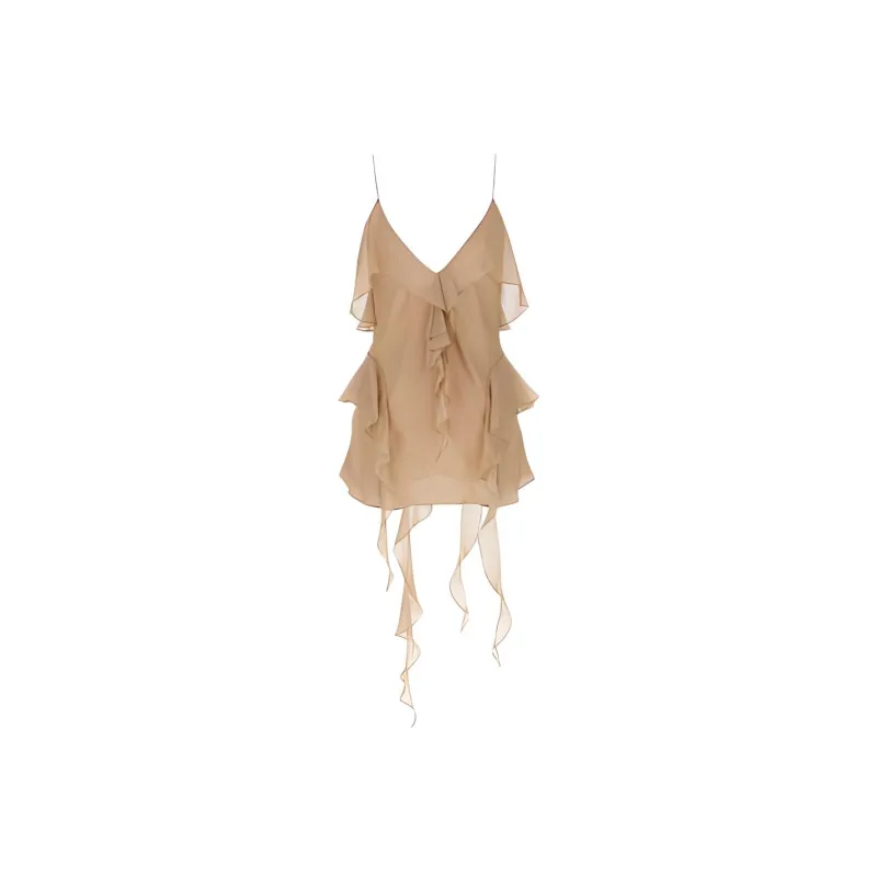 KHAITE Piet Top 'Beige'-0