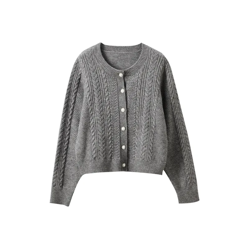 XIANGYING Knitwear Women's Gray-0