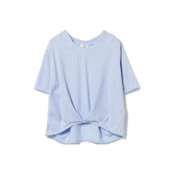 Beams Shirts Women's Sax Blue