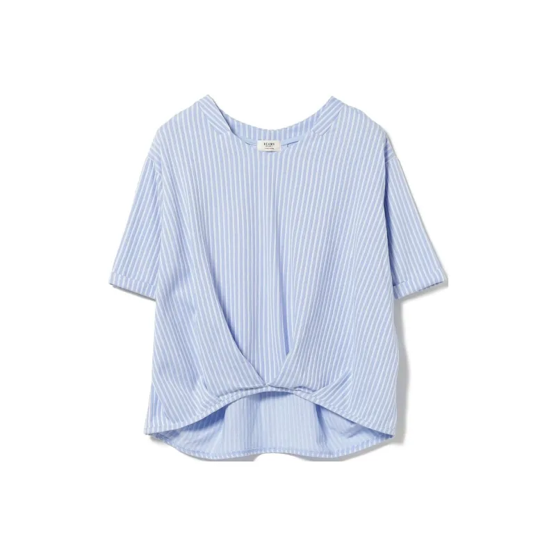 Beams Shirts Women's Sax Blue-0