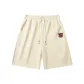 [Quick-Dry & Stretchy]Light Beige (Tf Red Autobot Pants Logo)
