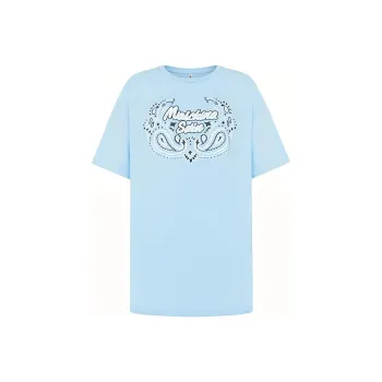 MOSCHINO T Shirts Women's Blue