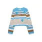 Blue Beige Stripes