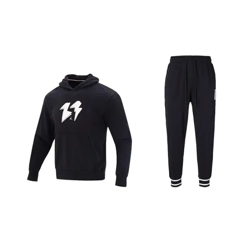 Jordan Sweatshirt Set Men's Black