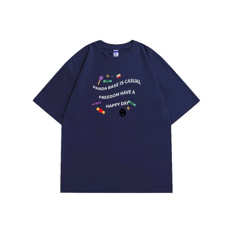 PANDA BASE T Shirts Unisex-2