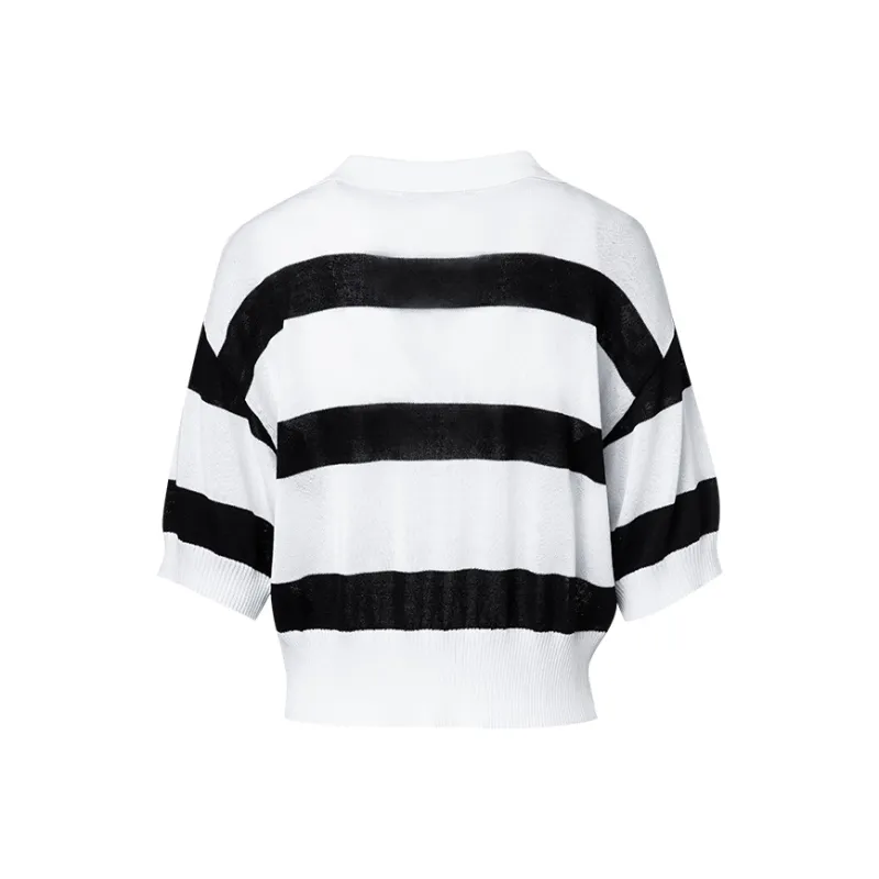 MeetMetro T Shirt Women's Stripes-0