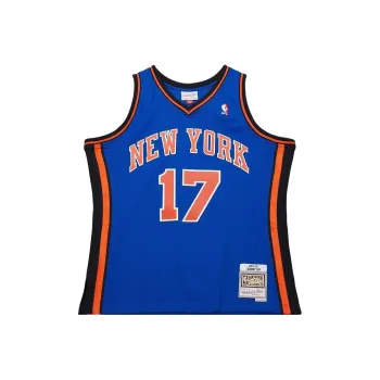 Mitchell & Ness x NBA New York Knicks SWINGMAN Fan Edition SS25 Basketball Jersey Men's Blue