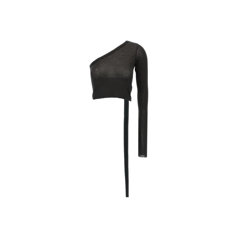 RICK OWENS Ziggy Cropped Top-0