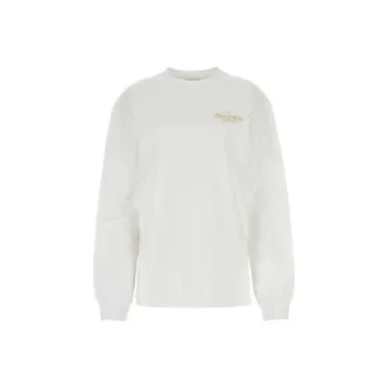 GANNI Logo Printed Crewneck Sweatshirt