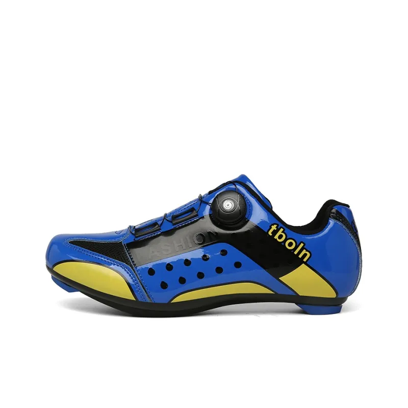 BBMTR Cycling Shoes Unisex Low Top Blue/Yellow/Red-0