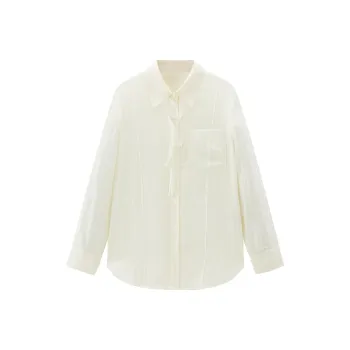 PEACEBIRD Shirts Women's Ecru