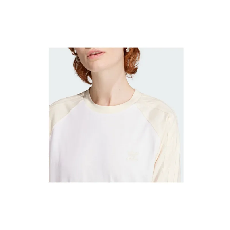 Adidas Originals Raglan Sleeve T Shirt Women's Yellow-4