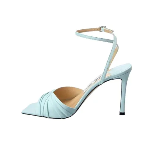 Jimmy Choo Basil One Strap Sandals 9.5cm Women's Blue