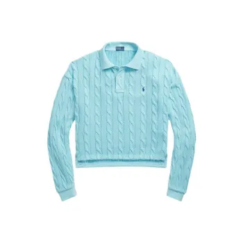 Polo Ralph Lauren SS24 Polo Shirt Women's Turquoise