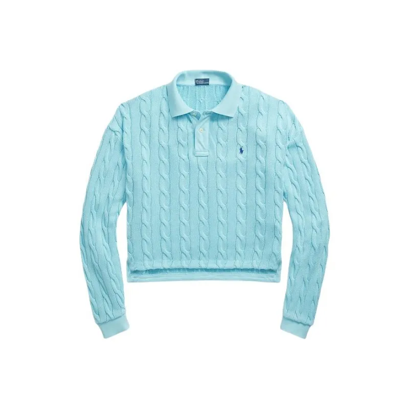 Polo Ralph Lauren SS24 Polo Shirt Women's Turquoise-0